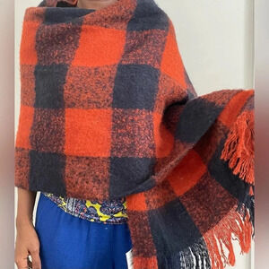 Modena 100% Acrylics  red wrap scarf